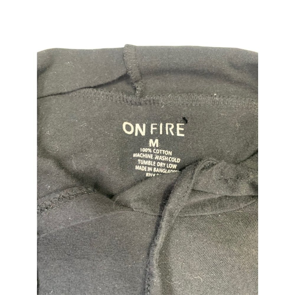 On Fire Women's Lips Long Sleeve Top - Picture 3 of 6